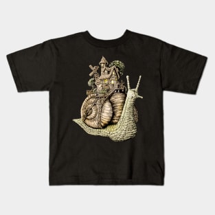 Snail House Kids T-Shirt
